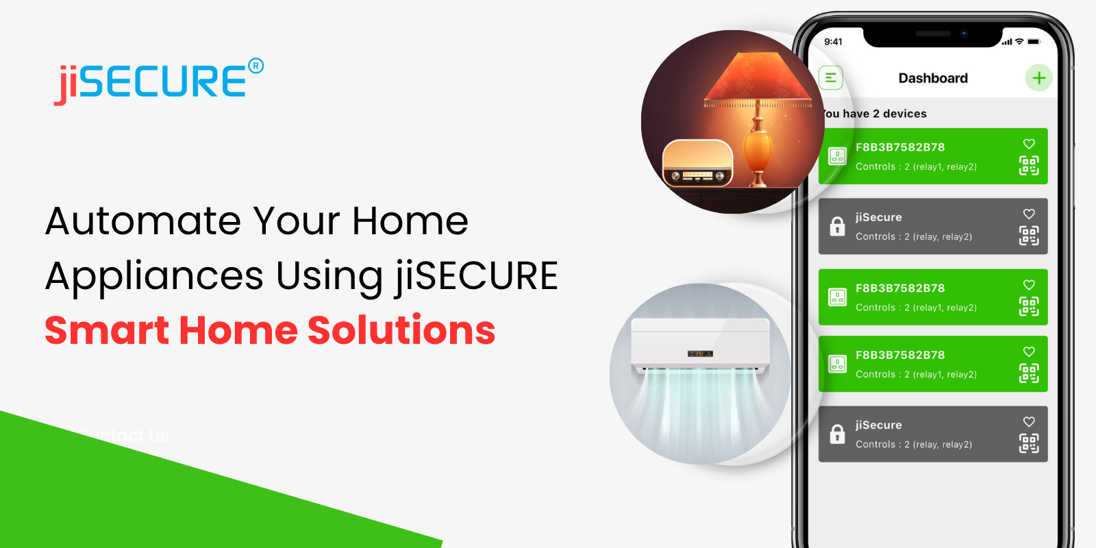 Automate Your Home Appliances Using jiSECURE Smart Home Solutions