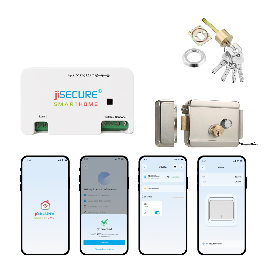 jiSECURE Smart Door Lock Controller