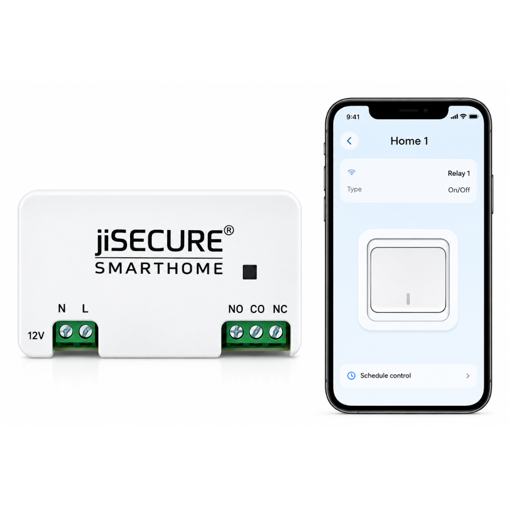 Smart Home WiFi Controller Module | NO/NC Relay Switch for Appliances