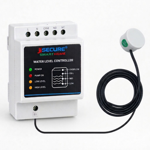 jiSECURE Smart WiFi Water Level Monitor and Pump Controller